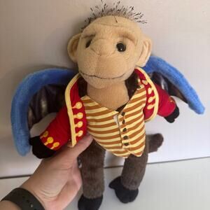 Wicked Flying Monkey Plush Wizard of Oz Winged Monkey w/ Removable Jacket